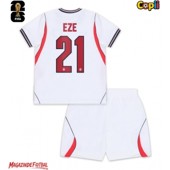 Anglia Eberechi Eze #21 Echipament de Fotbal Replică Mondial 2026 Copii Acasa (+ Șorturi)
